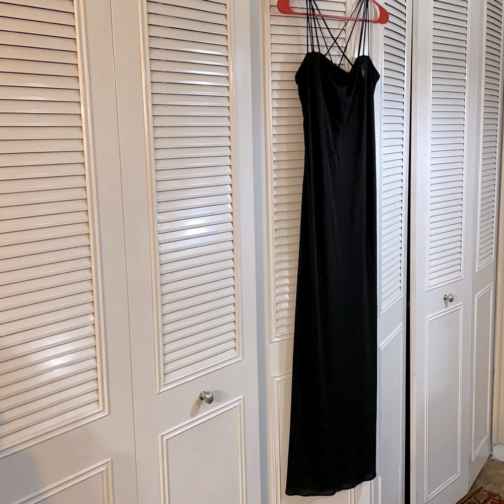Laundry by Shelli Segal strappy, lined evening / cocktaildress, zipper size 12
